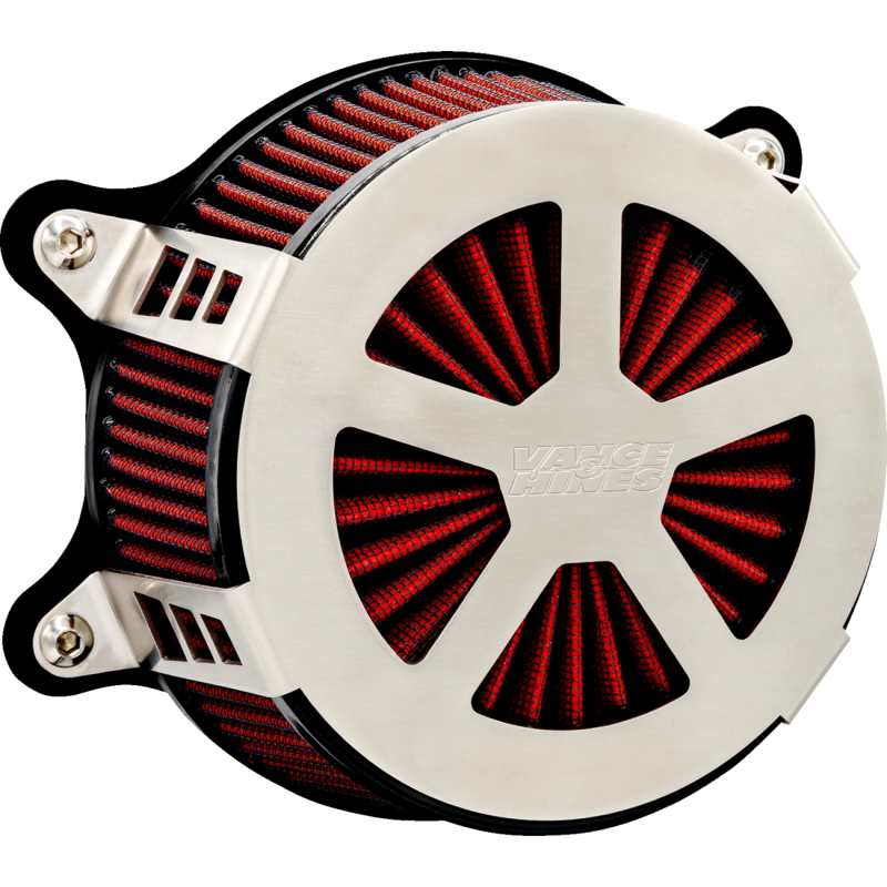 AIR CLEANER VO2 RADIANT V BRUSHED