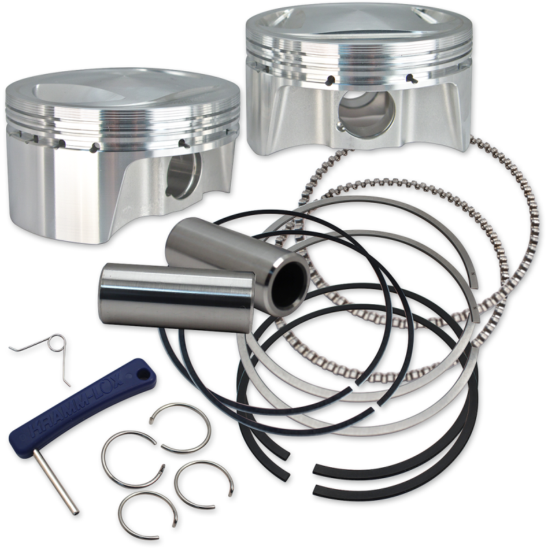 Piston, Set, 3.937" x 4", Standard, 98", CP Pistons, .927"