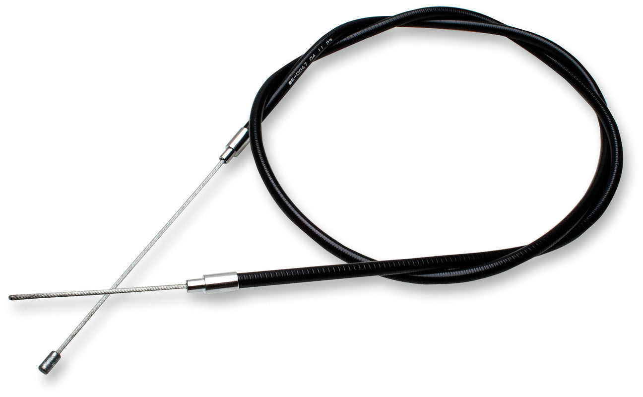BRAKE CABLE FRONT BLACK VINYL