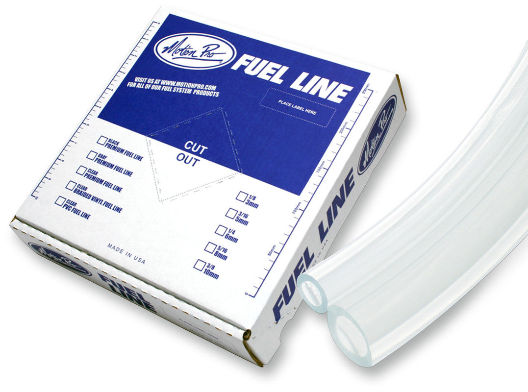 MP CLEAR PVC FUEL LINE 5/16 ID X 25 FT