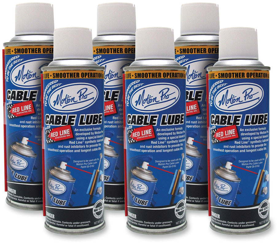 CABLE LUBE 6X6OZ