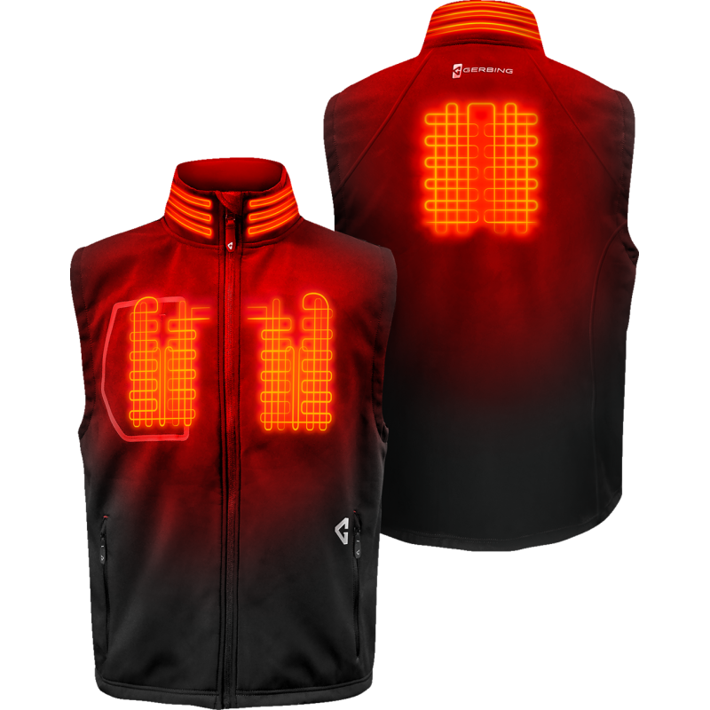 VEST HEAT 7V TORRID 2 SOFTSHELL BK XL
