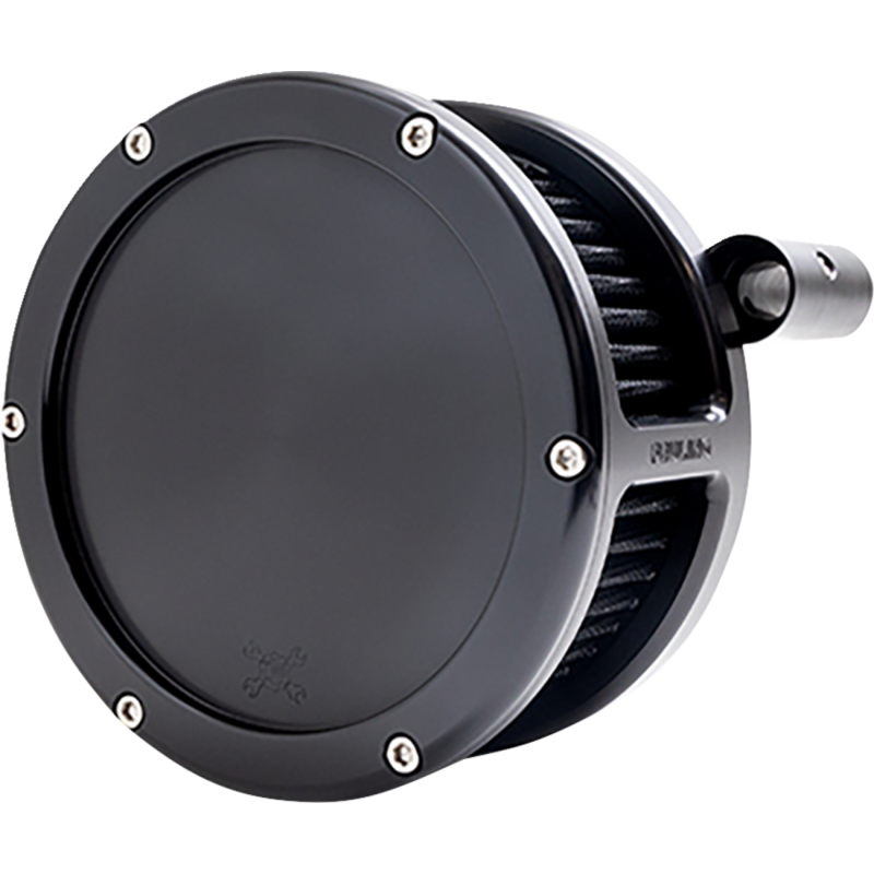 AIR CLEANER BA SOLID COVER BLACK/BLACK 08-16 TOUR TBW