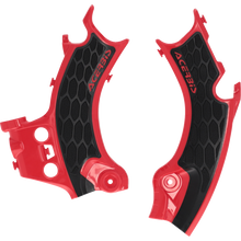 Frame Guards- X-GRIP CRF450R:25-25 red/black
