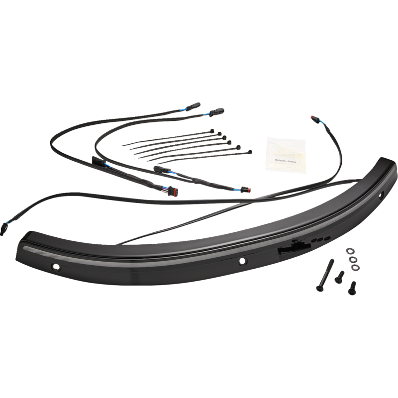 Solaire LED Windshield Trim - Black