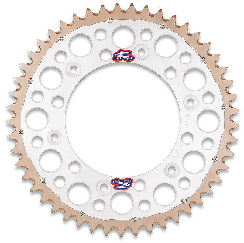 RENTHAL TWINRING SPROCKET 1500-520-50GP SILVER