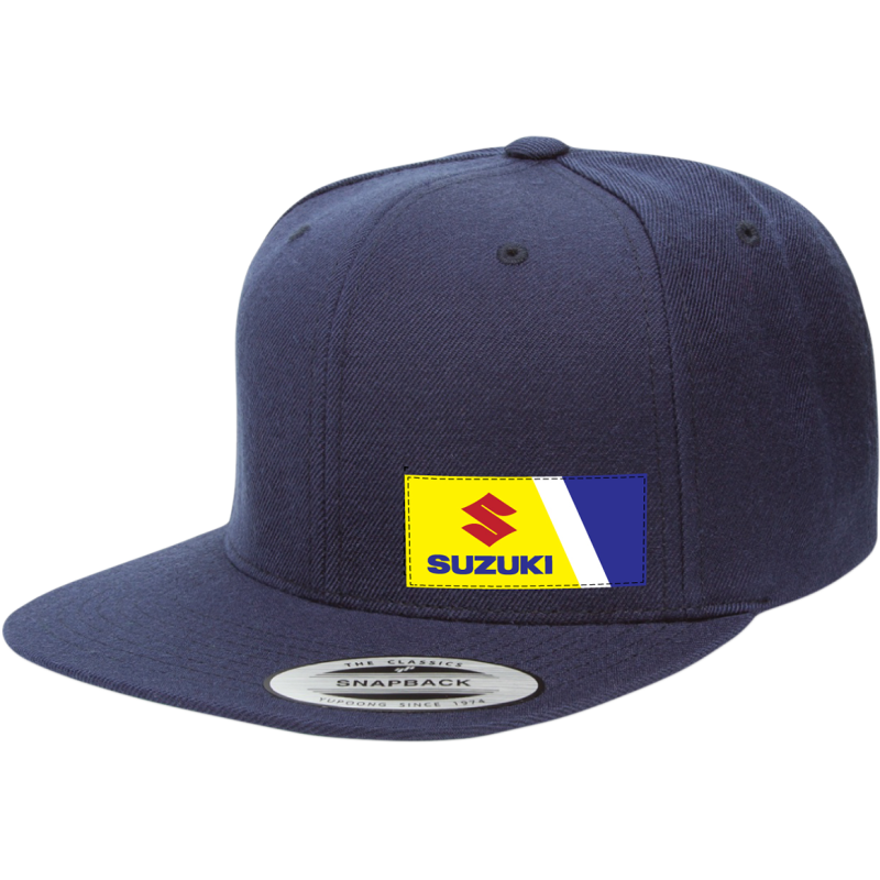 HAT SUZ WEDGE NVY
