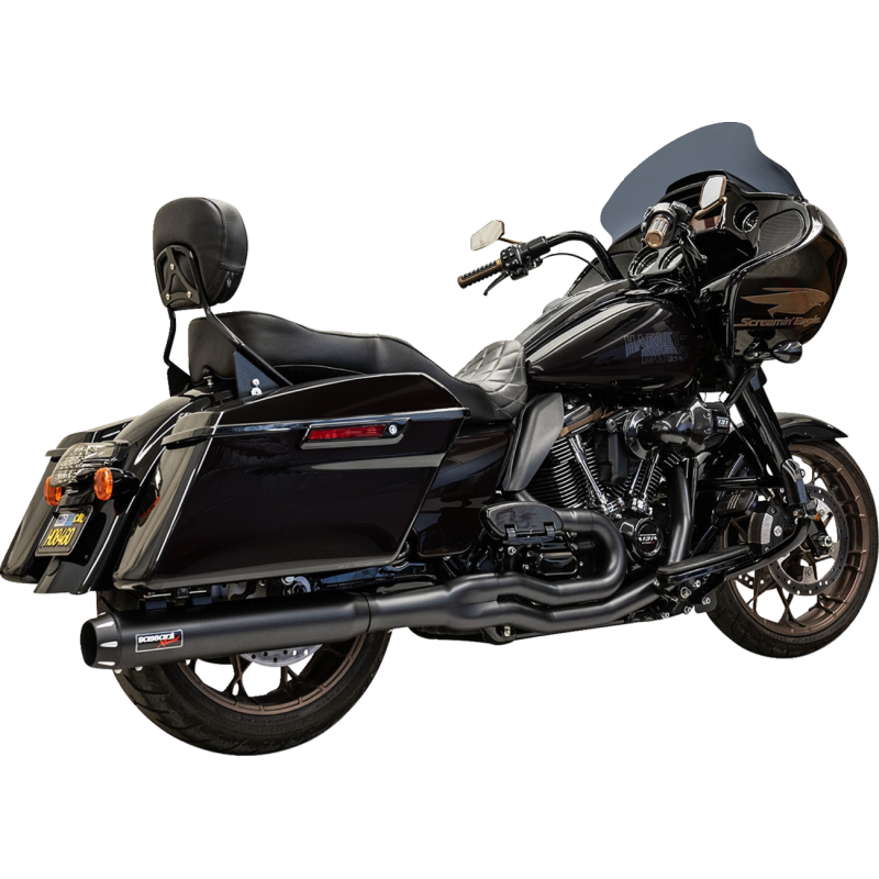 2-into-1 Road Rage Exhaust System - Black