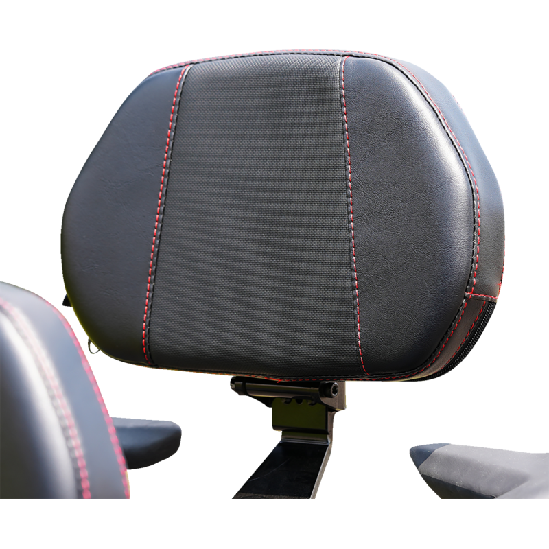 Grande Backrest Driver - Ballistic Red Stitch - Ryker 19-23
