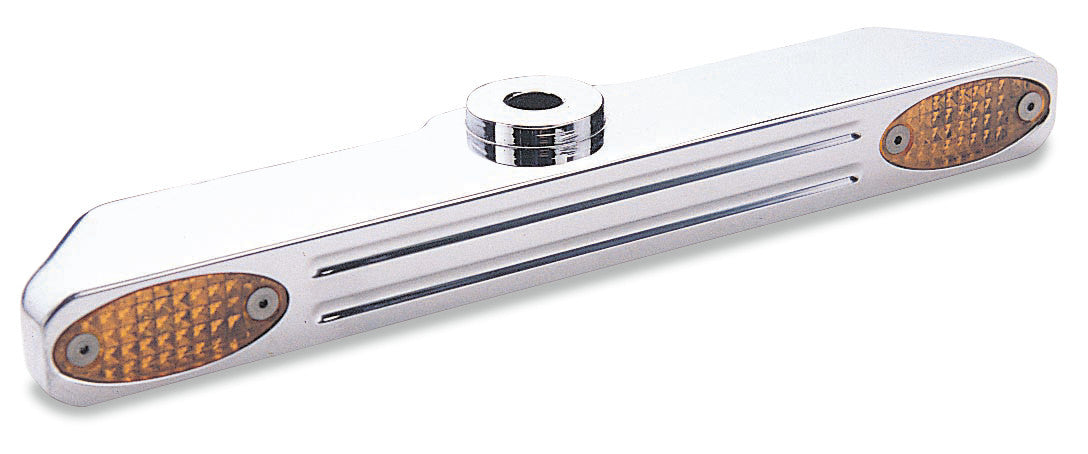 TURN SIGNAL BAR WIDE GLIDE B/MILL CHR
