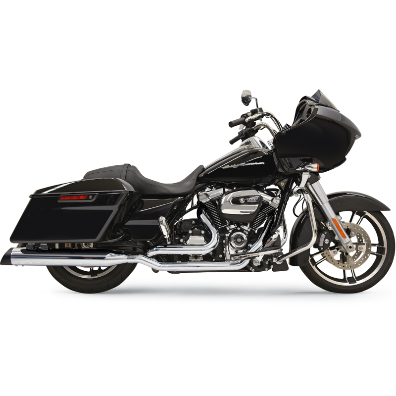 17-UP FL HEADPIPES TRUE-DUAL  CHROME
