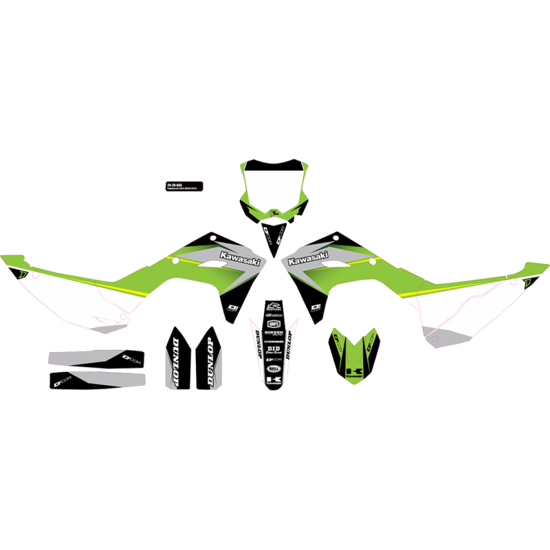 Complete kit COR9 Kaw - KX 450 (24) WHT BG