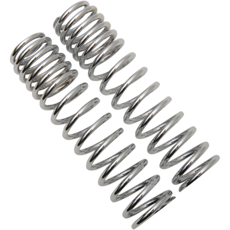 Shock Springs - 12/412-Series - Chrome - 70-120 lb/in