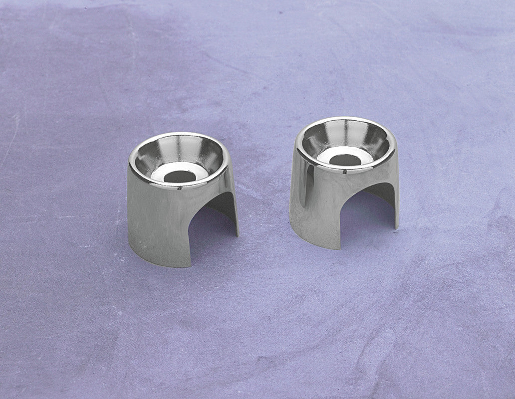 82-90 XL/FXR CHR SHOCK TOP STUD CVRS PR