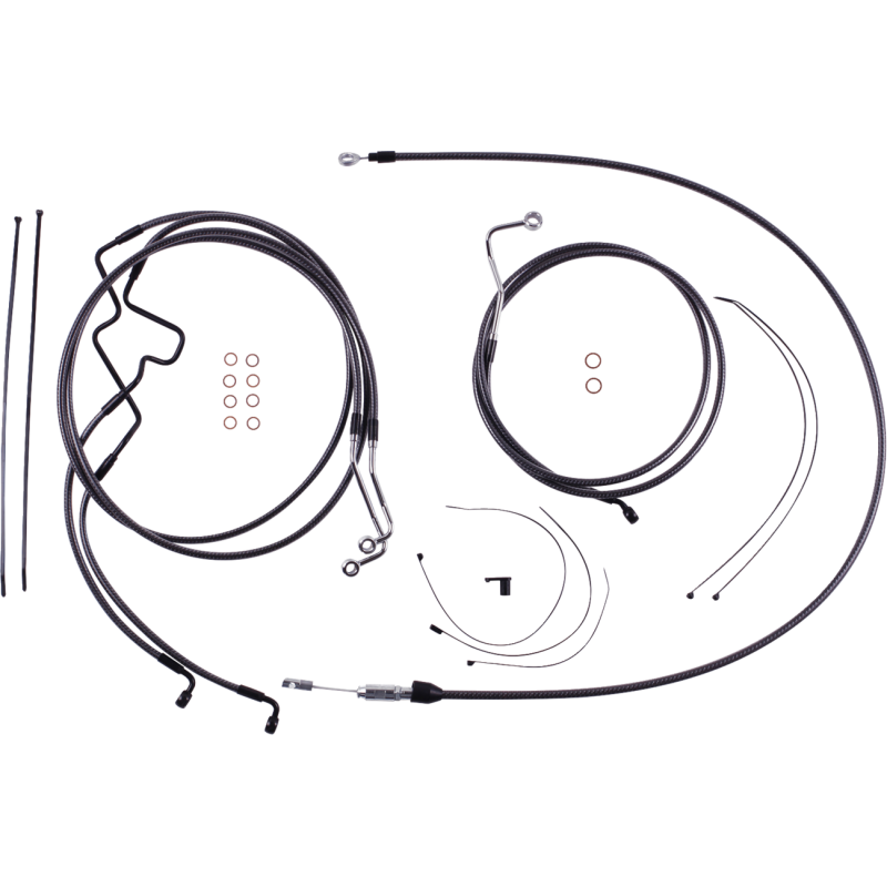 KARBONFIBR Handlebar Installation Kit - 10" -21-23 FLTR