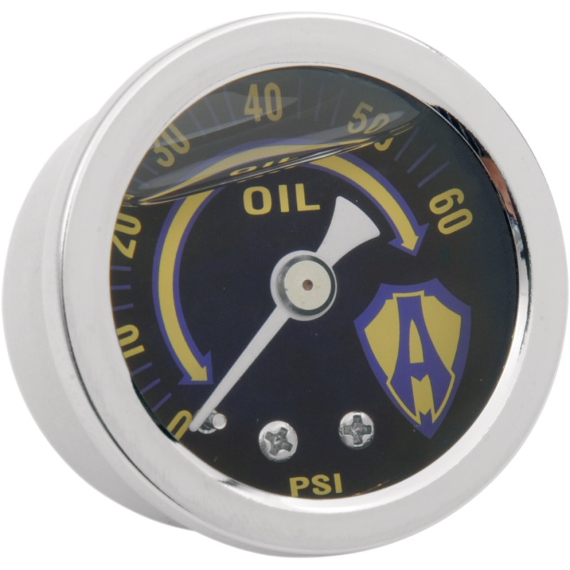 REPLMNT OIL PRESS GAUGE LIQU/FILL 0-60