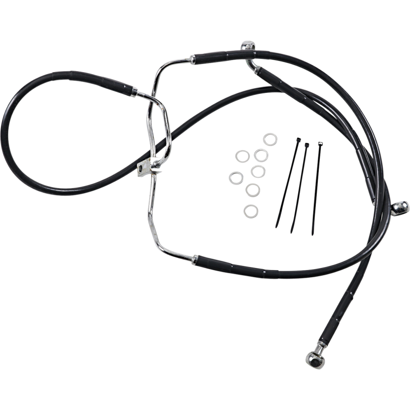 08-17 FXDF FRT S/B BRAKE LINE KIT +8