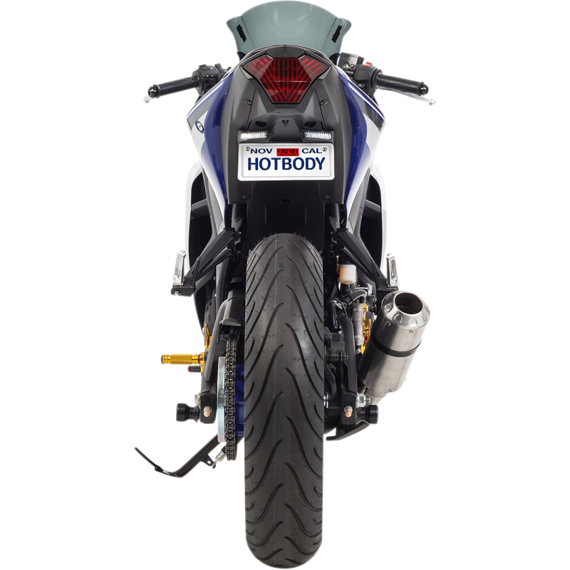 FENDER ELIM YAM YZF-R3 TEXT BLACK 15-17