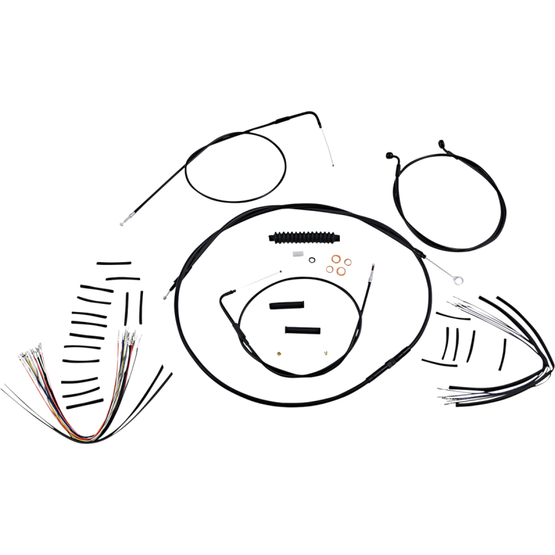 Control Cable Kit - XR - Black