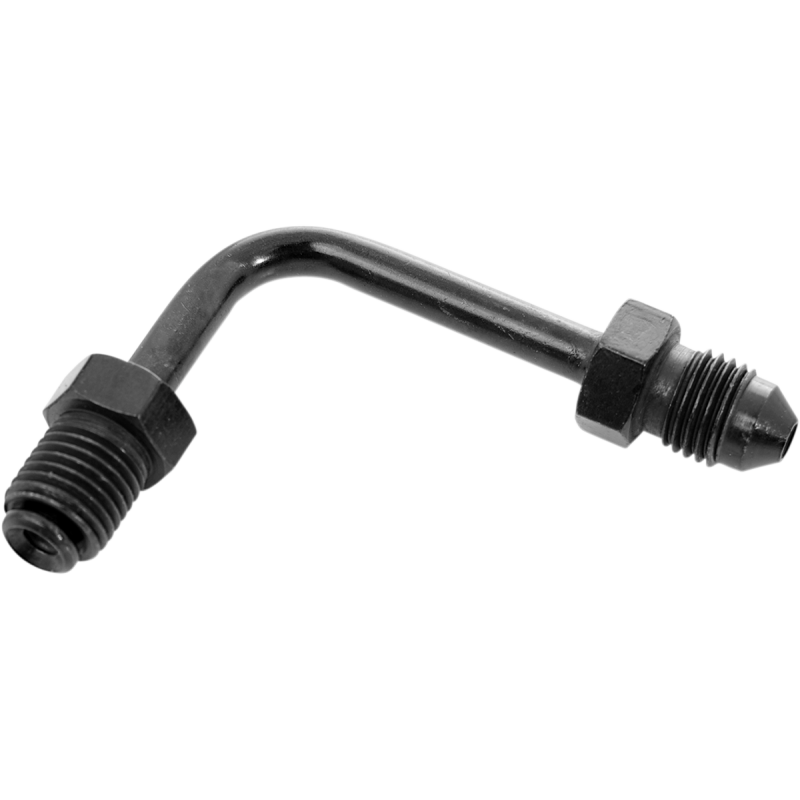 SHORT 90 DEG. TUBE ADAPTER BLACK