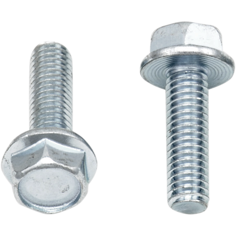 M6-1.0x20 10mm Hex Flange Bolt (10 Pk)