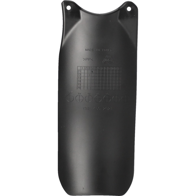 Mud Flap- CRF250R/RX:22-23, CRF450R/RX:21-23 black