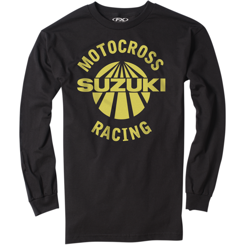 TEE LS SUZ VET BK XL