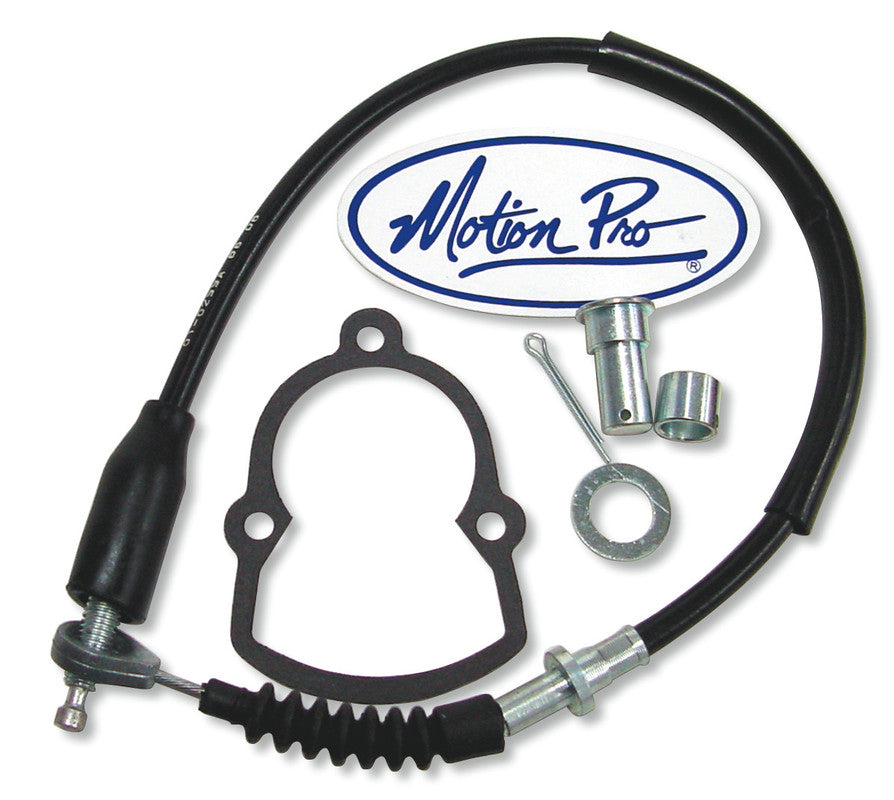 BRAKE CABLE KIT REAR BLACK VINYL