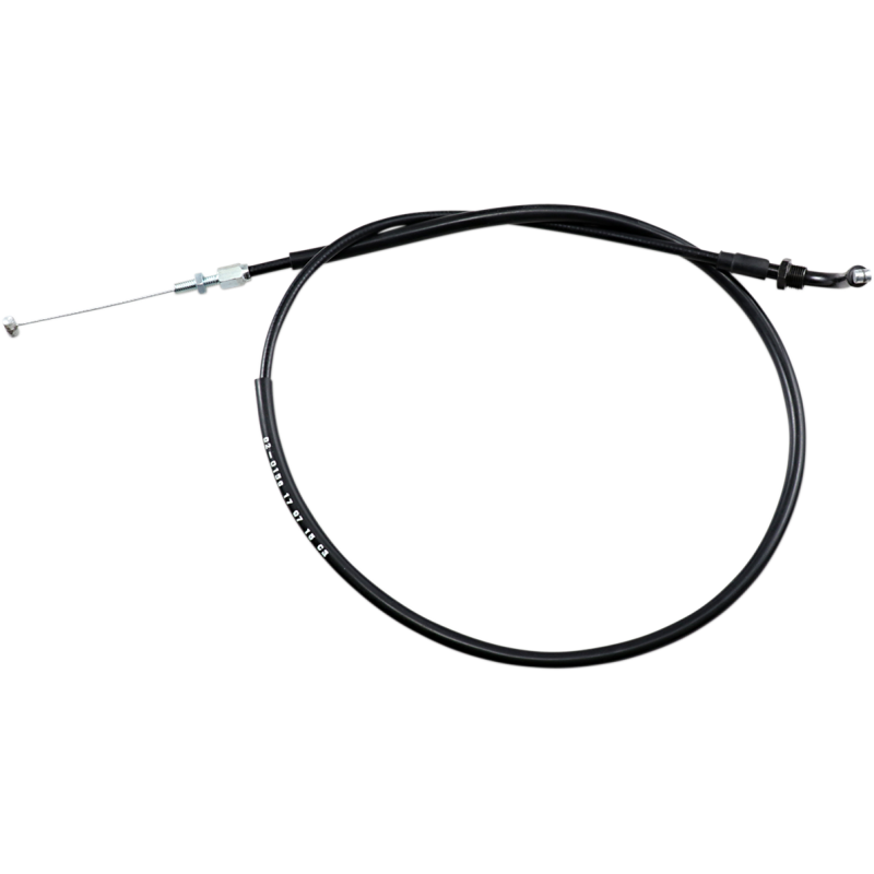 THROTTLE CABLE BLACK VINYL