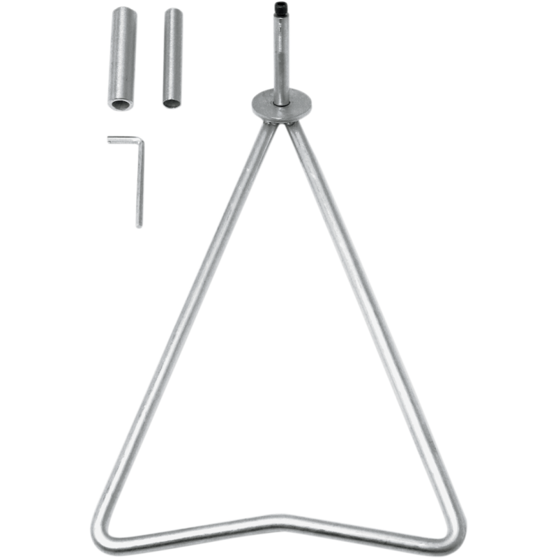 STEEL TRIANGLE STAND SILVER