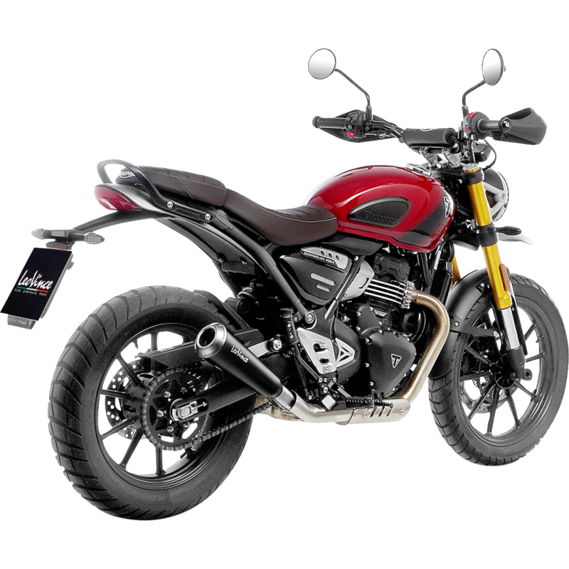 MUFFLER GP ONE BLK 24 SPEED/SCRMB 400