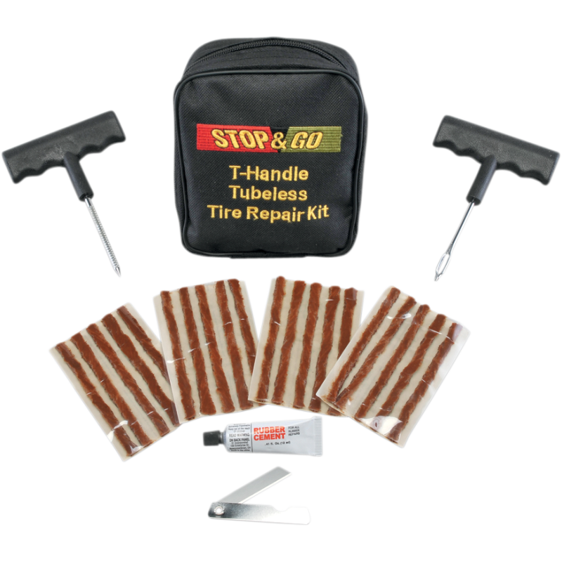 TUBELESS T-HANDLE TIRE REPAIR KIT