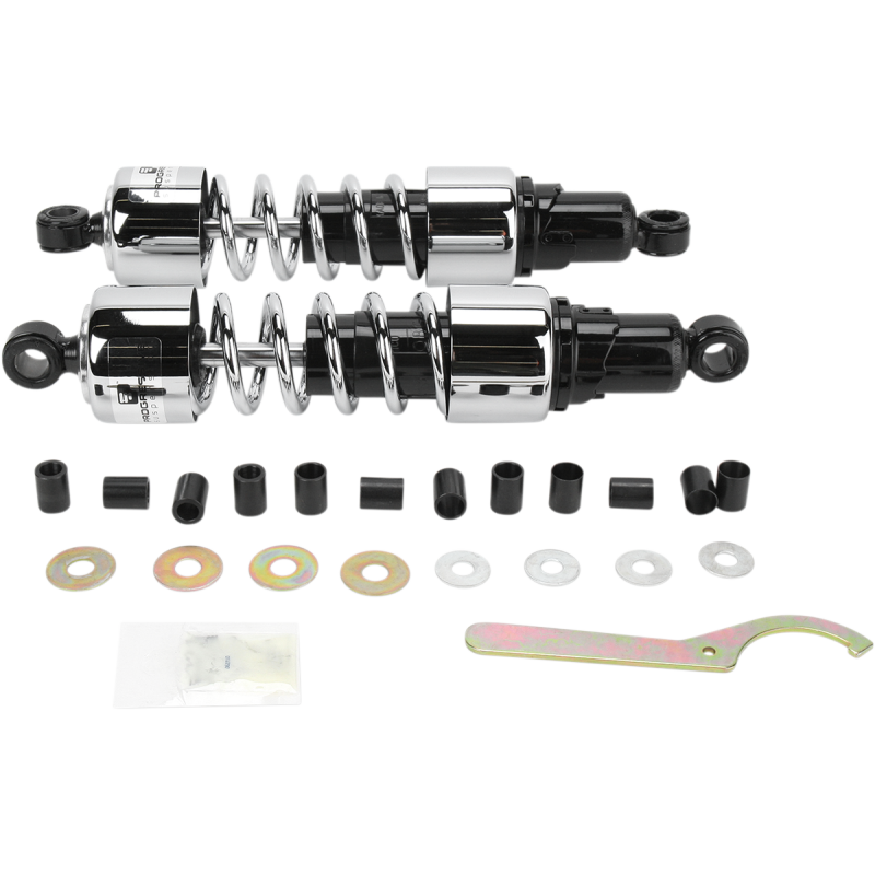 Shocks - 412 Cruiser Series - Chrome - 13.5" - Standard/Heav
