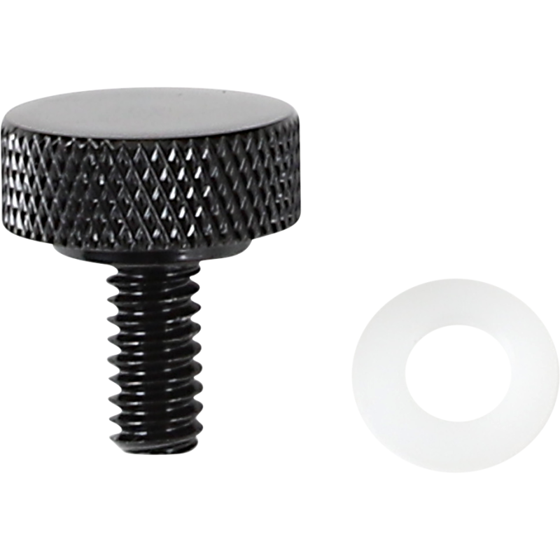 SEAT KNOB BLK 1/4-20