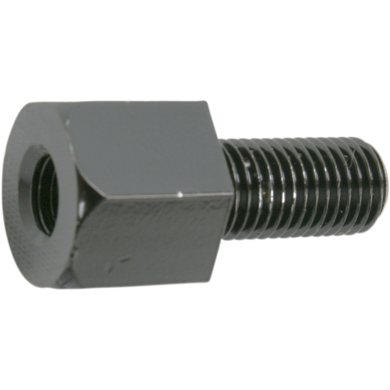 MIRROR ADAPTER 10-8MM BLK