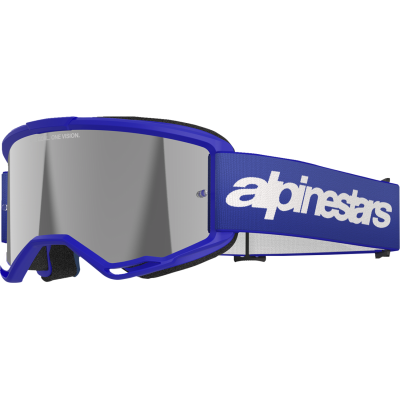 GOGGLE VISION 3 WORDMARK BL/MIR SIL