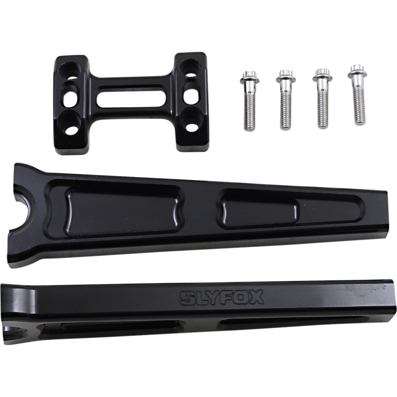 RISER STRAIGHT 10X1" BLK