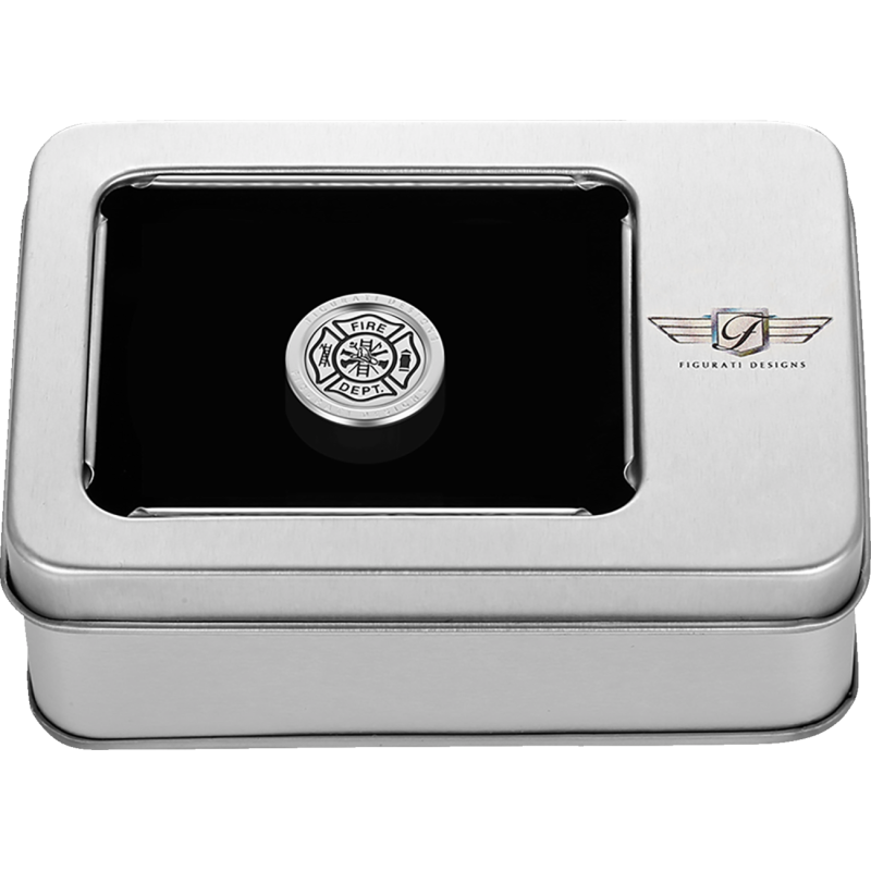 HEEL-TOE SHIFTER COVER SILVER WITH MALTESE CROSS-FIRE