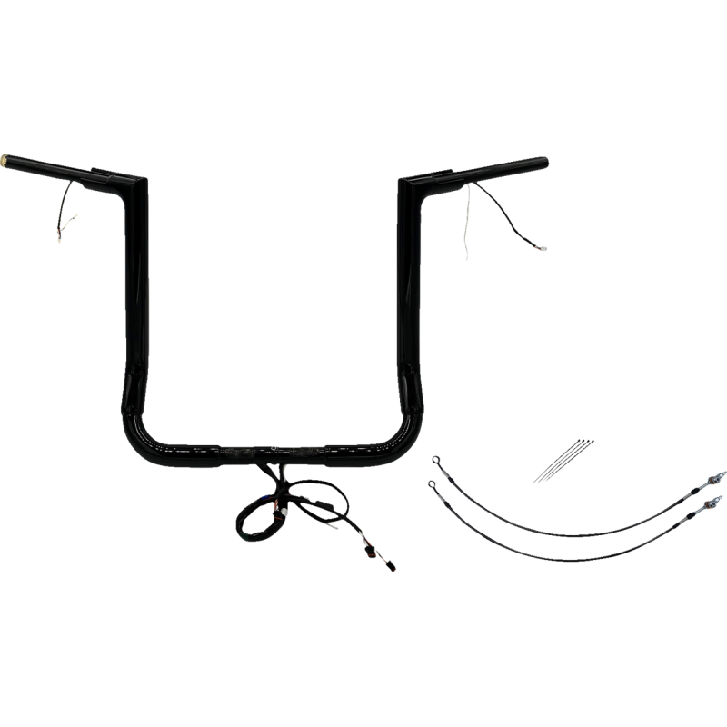 Handlebar Kit - Flat Top - 16" - Black