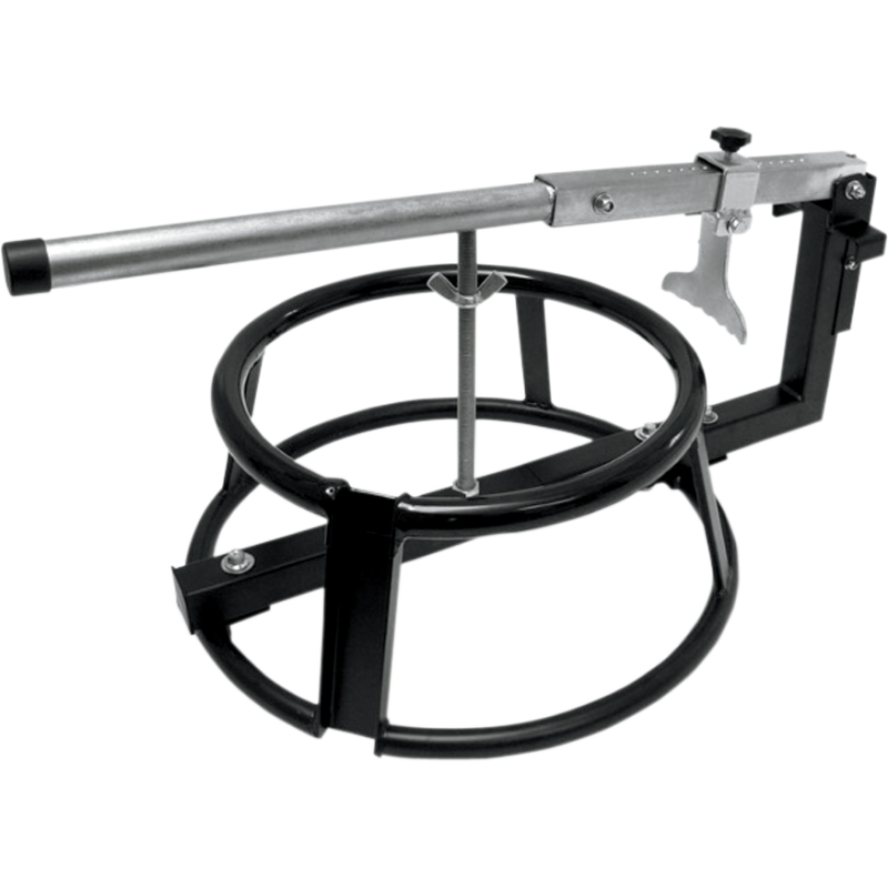 PORTABLE TIRE CHANGER WITH BEAD BREAKER