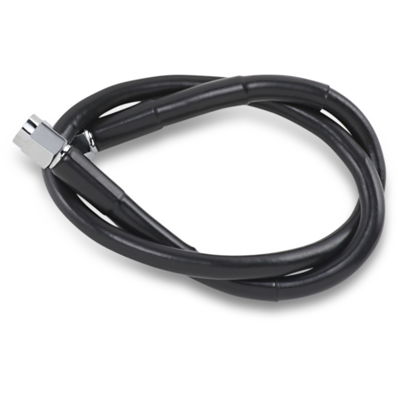BLACK S/S BRAKE LINE 21"