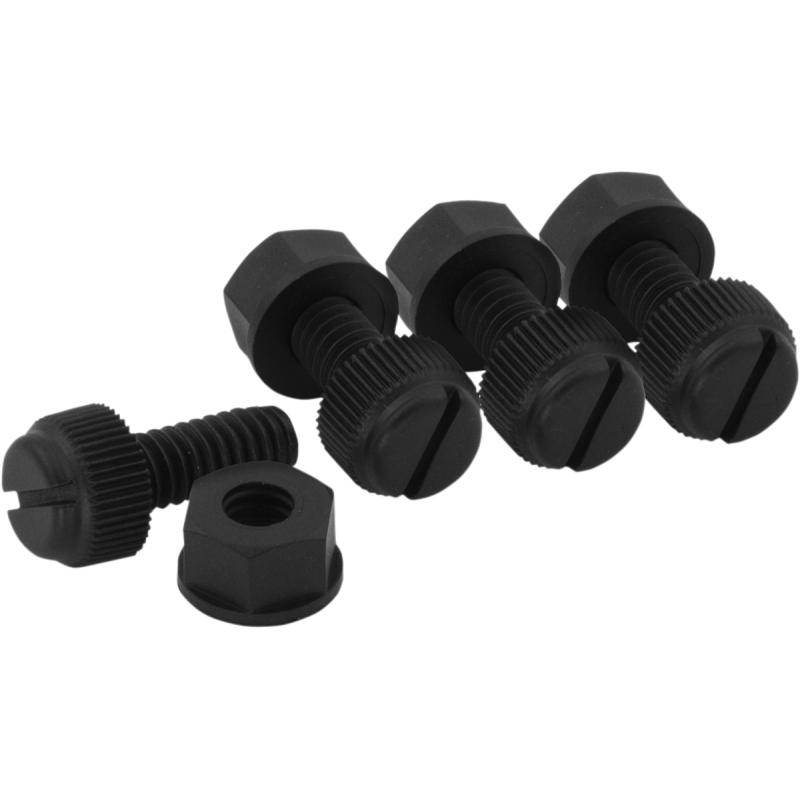 Nylon License Plate Bolts and Nuts (4Pk)