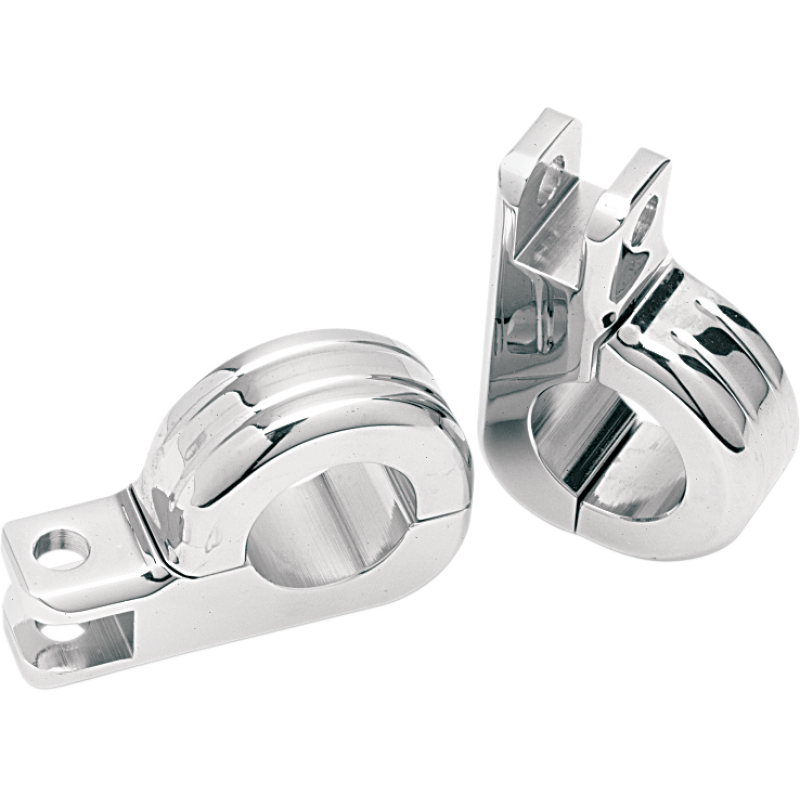 1-1/4" 2PC FOOT PEG CLAMPS (PR)
