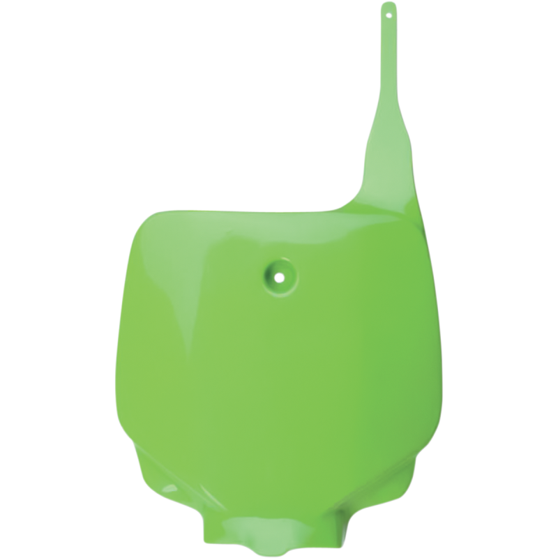 KX80/85 98-13 FRONT # PLATE KX GREEN
