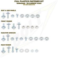 Kawasaki Full Plastics Fastener Kit