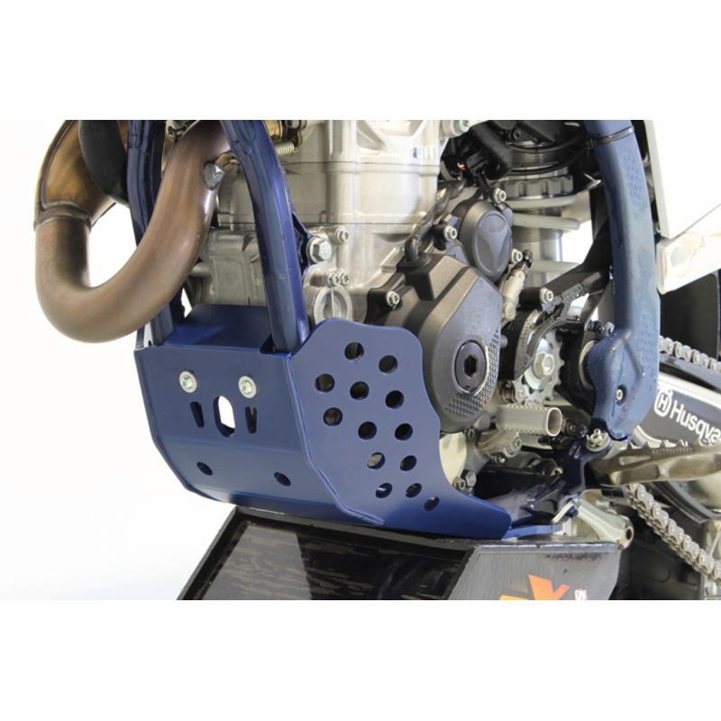 6MM SKIDPLATE HUS  FC-FX250-350 BLUE