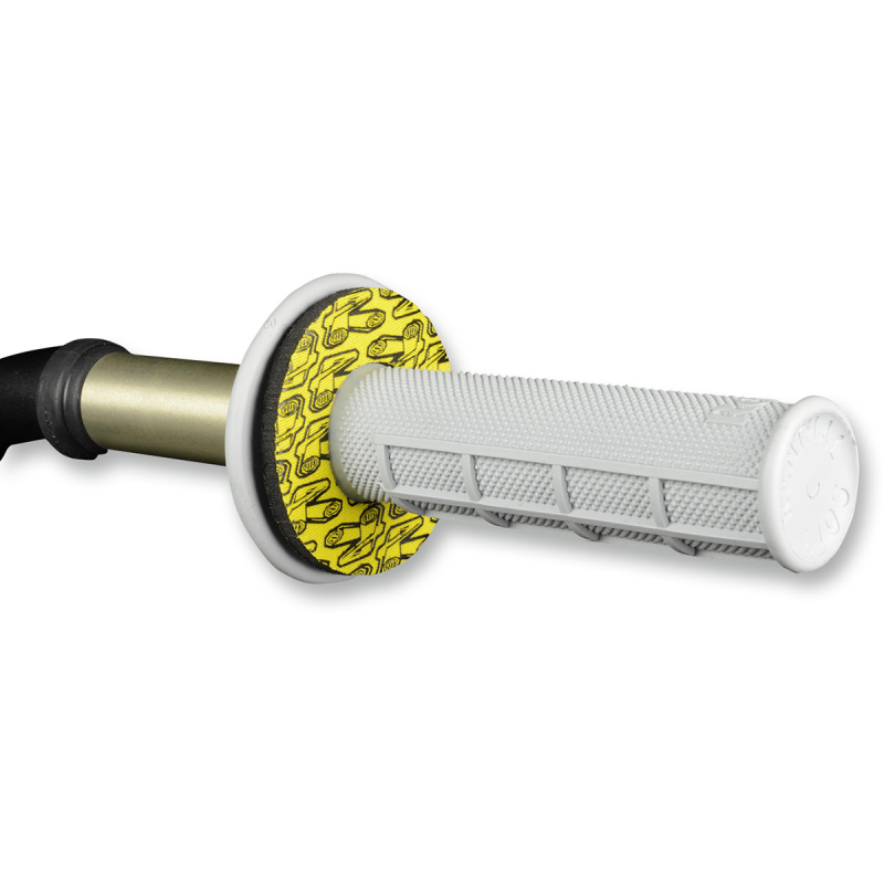 GRIP DONUTZ BLACK ON YELLOW RENTHAL