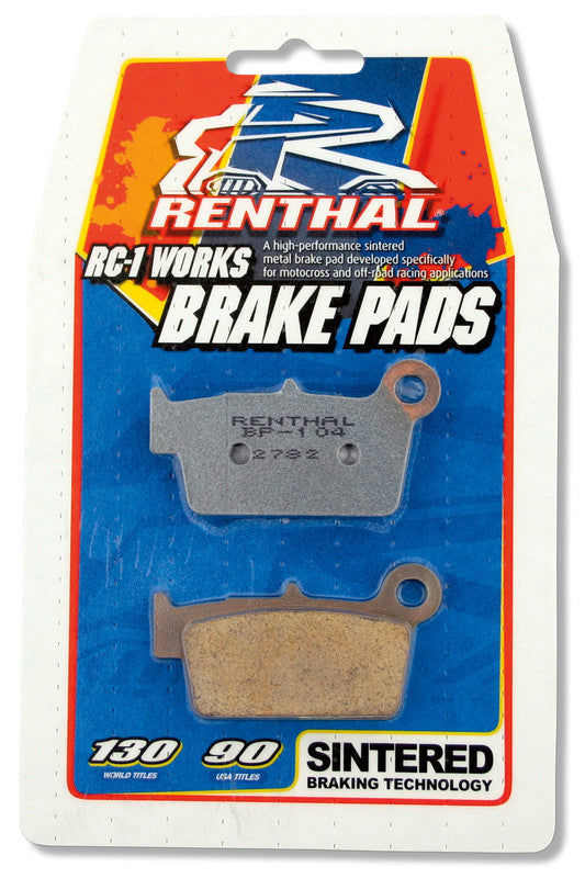BP-104 RC-1 WORKS BRAKE PAD SET MX RENTHAL