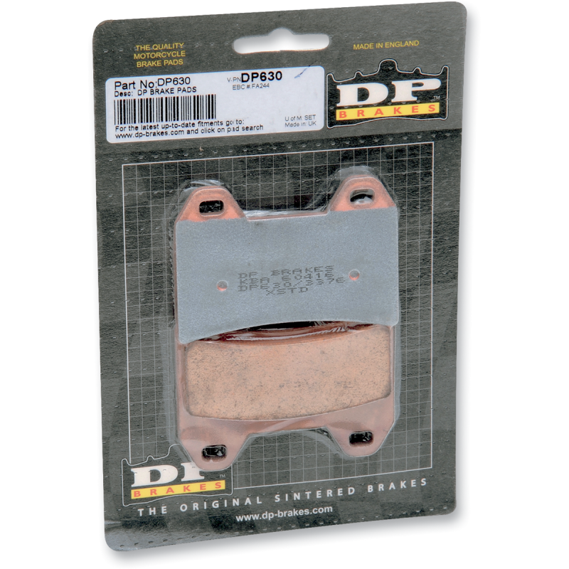 DP630 STANDARD COMPOUND BRAKE PAD SET