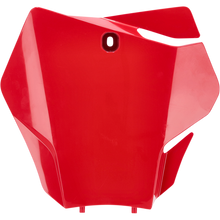 Front # Plate-GasGas MC125/250F/450F, EX300/250F-450F: red